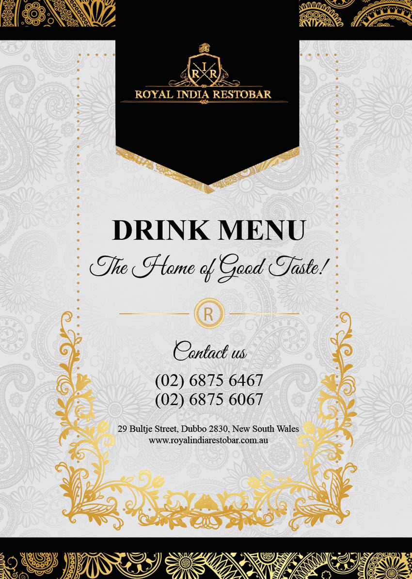 Drink Menu